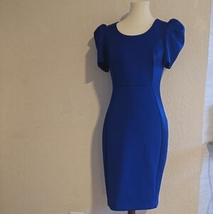 Calvin Klein Royal Blue Midi Dress